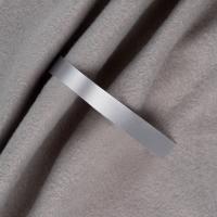 Лента сатиновая Satin 10 S, серая, 50 см
