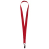 Лента для бейджа Neckband, красная